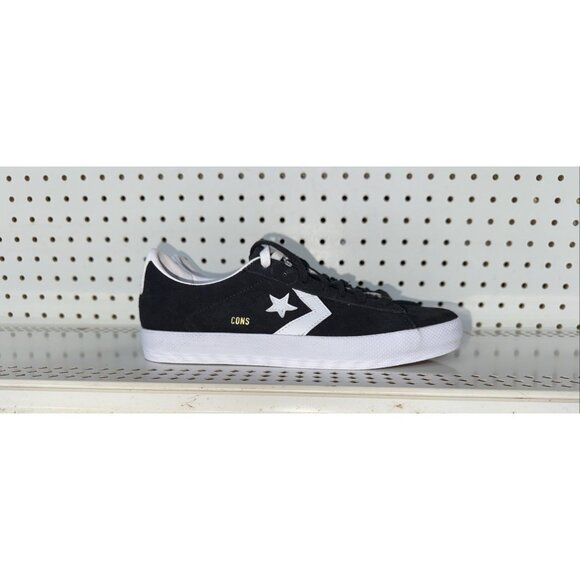 Converse Pro Leather Vulc Pro Suede Mens Athletic Shoes Sneakers Size 8 Black main image 5